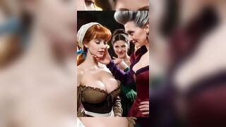 Cinderella punishwd by stepmom qnd get blacked