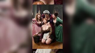 Cinderella punishwd by stepmom qnd get blacked