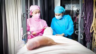 Mummified and Tormented by two Cold-blooded Nurses 1/three