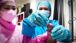 Mummified and Tormented by two Cold-blooded Nurses 1/three