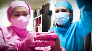 Mummified and Tormented by two Cold-blooded Nurses 1/three