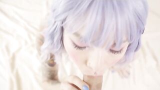 Teen Gives Wet Oral-sex and Facial. Karneli Bandi