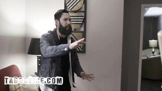 Brunette hair Playgirl Drilled by Pervy Stalker