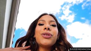 JulesJordan.com - Hawt Recent Starlet Kate Legend Goes For A Hardcore Wild Ride