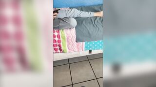 I bang my COUSIN whilst my AUNT is at home.