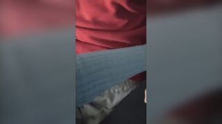 I bang my COUSIN whilst my AUNT is at home.