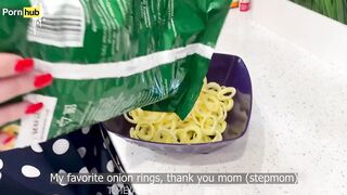 Stepmother comforted upset stepson with her vagina