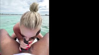 Screwing a BBC on the Beach and a Jetski with Elana Bunnz