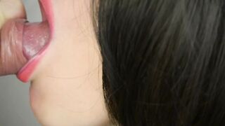 Slow motion compilation - cum in throat, cum play, cum fetish