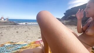 I get banged on the beach with a voyeur from Hotmy.top