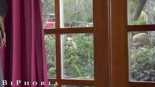 BiPhoria - Fortunate Delivery Man Enticed By Lascivious Married Pair