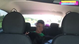 EP.1 (เสียงไทย) ไปส่งไม่ถึงที่โดน Grab จับอมควยซะก่อน Thai Grab Car Fellatio