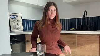 Maybe we can have a quick bang previous to my travel abroad? My neighbour constrained me...