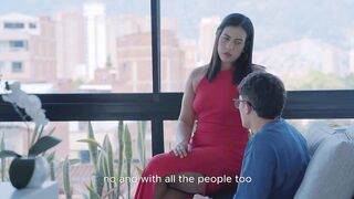 My girlfriend broke up with me 'cuz I don't know how to have sex? My stepmom teaches me how to do it.