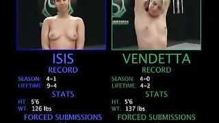 Fine belt-on cutie-hotty action!