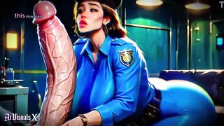 Breasty Police mother I'd like to fuck: SPH During the time that Fantasizing About Monster Ramrods (Interior Monologue / Dream)