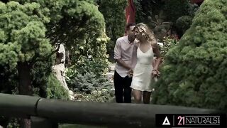 twenty one NATURALS - Hirsute Haired Cutie Takes An Anal Railing By Large Cocked BF