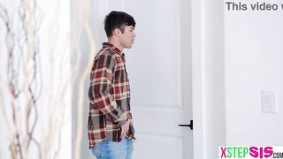 Jealous large titties stepsister got hers from her perv stepbrother