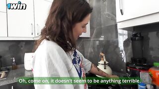 Dorm room neighbour got a wang in the butt out of lube!