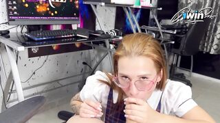 MY STEPMOTHER SENDS ME TO PAY A DEBT TO THE SHOP OWNER BY LETTING HIM EAT MY PALATABLE SCHOOLGIRL VAGINA