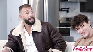 "Share Our Snatches Exchange Fam, Fill Us With Double Creampie" - Savanah Storm Sawyer Cassidy Foursome Fuckfest