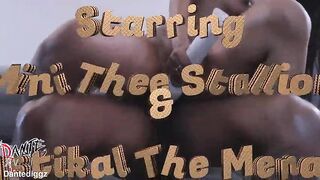 FULL MOVIE SCENE!!!! two Bubble Booty Baddies Mini Studhorse & Mystikal Menace Get Caught Shaking Booty For Joy And End Up Shaking Booty On A BBC...Jointly