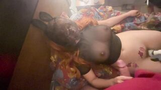 ME HACEN ACABAR CON UN VIBRADOR HITACHI TERMINO EN EL CIELO DE PLACER