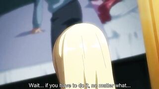 Manga stepsister with anal beads gets drilled by brother in class