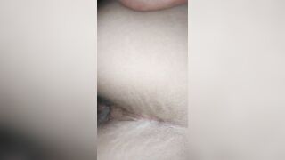 El culo rico de mi novia en mi cuarto de mi casa.