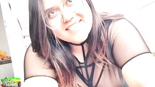 GREAT SHOW for the neighbors on the BALCONY of our building... (PART two)