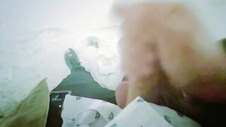 nearly got caught cuming in public