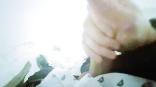 nearly got caught cuming in public