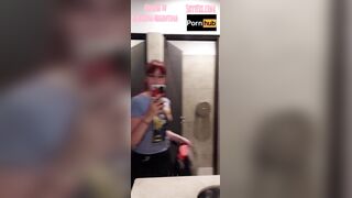 ShyyFxx PAJA EN UN BAÑO PUBLICO!!!!