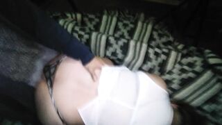 POV cogimos perrito antes de irnos a la fiesta