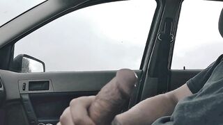 Dad jerks off his LARGE FILTHY SMELLY WHITE WANG and NUTS a biggest load FOR U!!!