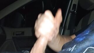 Dad jerks off his large white cock and nuts a creamy load for u!!!