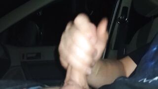 Dad jerks off his large white cock and nuts a creamy load for u!!!