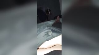 There's a wild anaconda inside my shorts and it desires to cum!