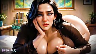 U Are Not a Real Guy: Beta Loser SPH & Joi from a Curvy Female-dominant (Humiliation Indecent Talk)