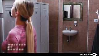 Gym Doxy Hardcore Anal Sex - Zlata Shine Banged With Giant XXL Shemale hentai Wang by Sexually excited Tranny