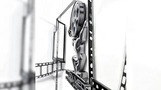 Redheaded mother I'd like to fuck Bangs BBC in the Shower