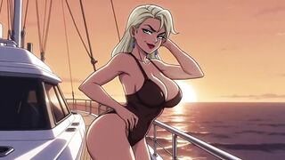 Ai Large Boob Hotties on Boats