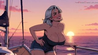 Ai Large Boob Hotties on Boats