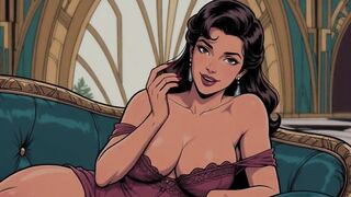 Ai Incredible Stylish Toon Ladies