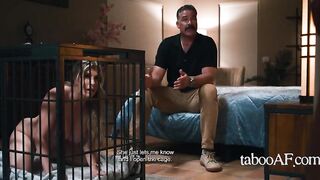 I Feel Free When I Am In This Cage (mother I'd like to fuck And Her Spouse Convince Teen For Kinky Three-some)