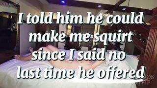 Hotwife Gets BBC Creampie & Juicing During Layover