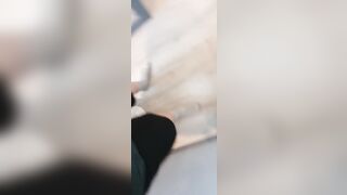 People watching me go to the baths in public