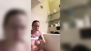 Large Breasts and Hard Nipps