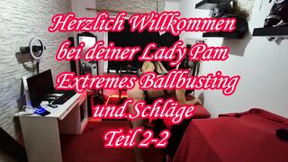 Extraordinary Ballbusting and Beating Part two-two.