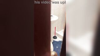 It's impossible not to spy on your neighbour during the time that this babe's taking a baths. Real movie.